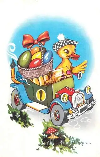 Holiday Easter humanized animal Romania