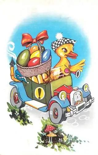 Holiday Easter humanized animal Romania