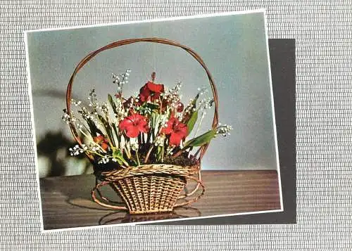 Holiday flower basket Romania