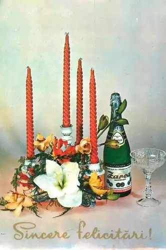 Holiday New year Romania Zarea champagne