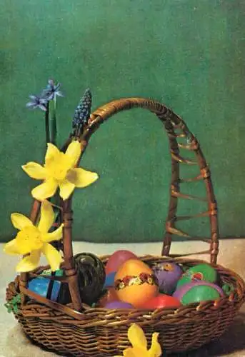 Holiday Easter scene Romania