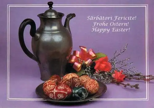 Holiday Easter scene Romania