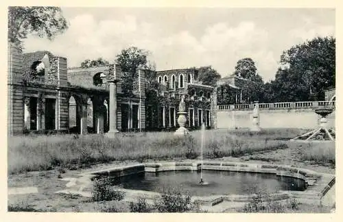 Belgium Abbaye de Villers jardin