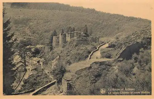 Belgium La Roche en Ardenne Dester et chateau