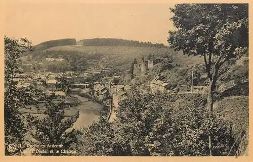 Belgium La Roche en Ardenne Dester et chateau