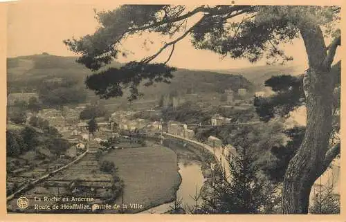 Belgium La Roche en Ardenne route de Houffalize