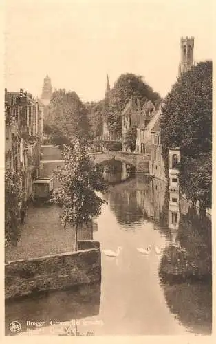 Belgium Brugge quai vert
