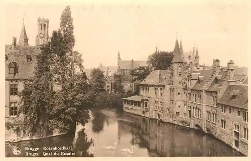 Belgium Brugge quai du Rosaire