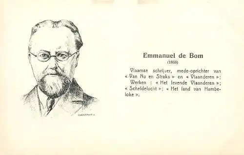 Famous people Emmanuel de Bom