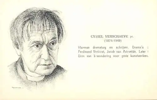 Famous people Cyriel Verschaeve