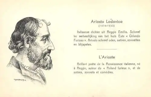 Famous people Ariosto Lodovico