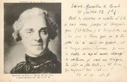 Famous people Marechal de Saxe