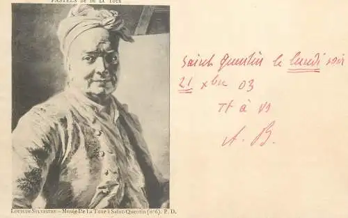 Famous Louis Sylvestre musee de la tour a Saint Quentin
