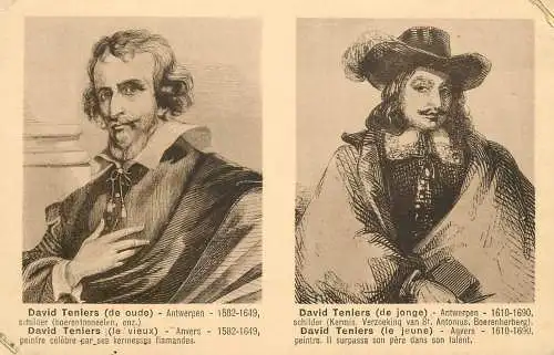 Famous people David Teniers Antwerp