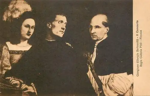 Paintings Giorgione Il Concerto Barbarelli Pitti Firenze