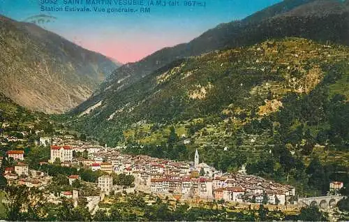 France Saint Martin Vesubie station estivale
