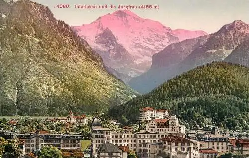 Switzerland Interlaken und die Jungfrau