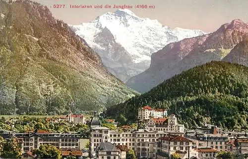 Switzerland Interlaken und die Jungfrau