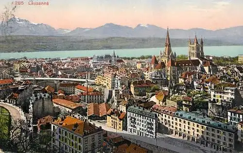 Switzerland Lausanne ville