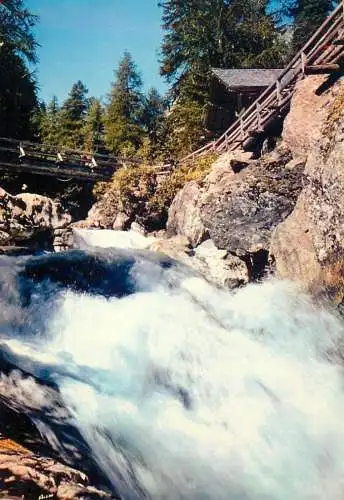 France Alpes francaises la cascade 1972