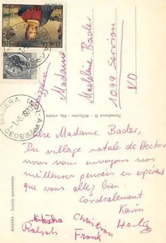 Italy Masera scorcio panoramico 1970