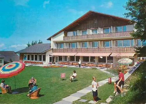 Switzerland Hotel restaurant Ludernalp 1965