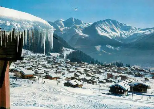 Switzerland station de Verbier en hiver Grand Combin 1969