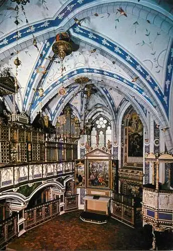 Germany Celle Innenansicht der Schlosskapelle