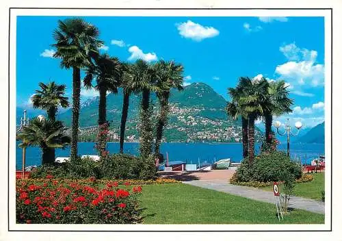 Switzerland Lugano lake