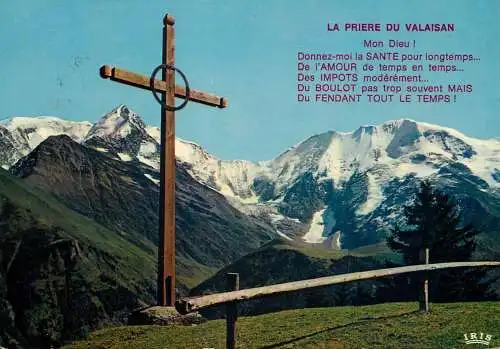Switzerland la priere du Valaisan cross 1975