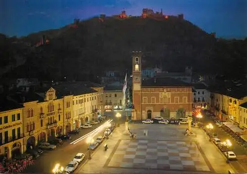Italy Marostica piazza castello notturno 199