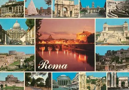 Italy Rome multi view 1986