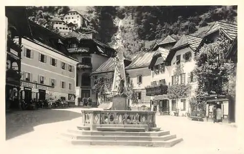 Austria Hallstatt Marktplatz 1951