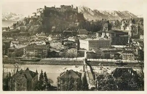 Austria Salzburg castle view
