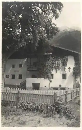 Austria pension restauratn mountain scene