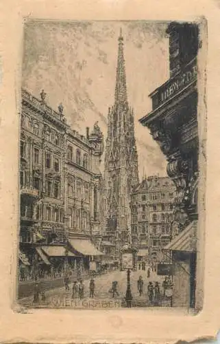 Austria Wien Graben 1924