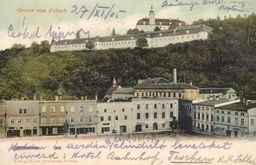 Austria Gruss aus fulnek 1905