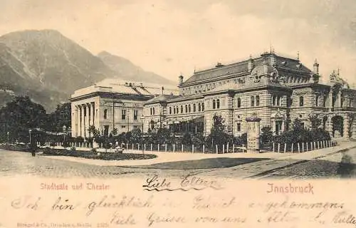Austria Tirol > Innsbruck stadtsale und theater