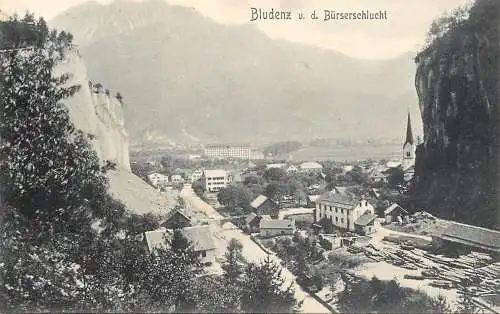 Austria Bludenz Burserschlucht