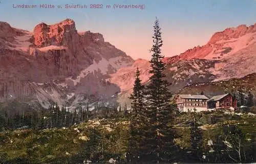 Austria Lindaver Hutte Sulzfluh