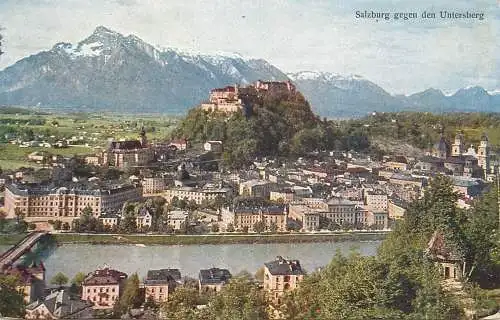 Austria Salzburg gegen den Untersberg