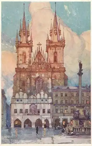 Austria Wien city center and church
