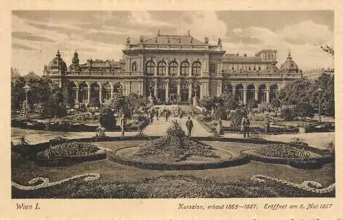 Austria Wien Kursalon Eraffnet