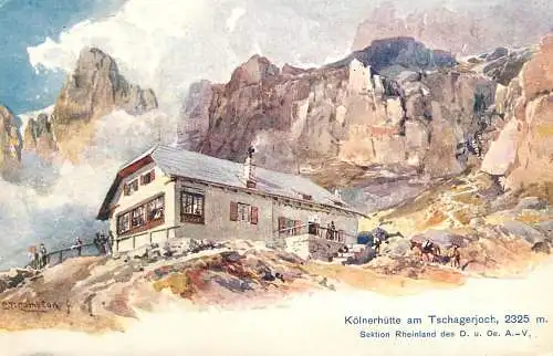 Austria Kolnerhutte am Tschagerjoch