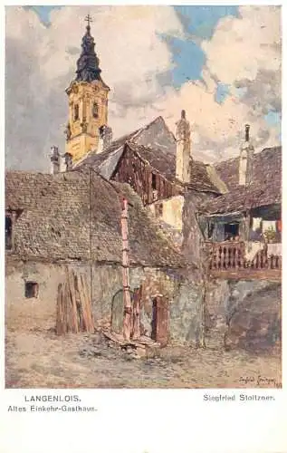 Austria Langenlois Altes Einkehr Gasthaus Siegfried Stoitzner
