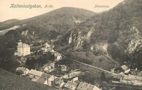 Austria Kaltenleutgeben panorama