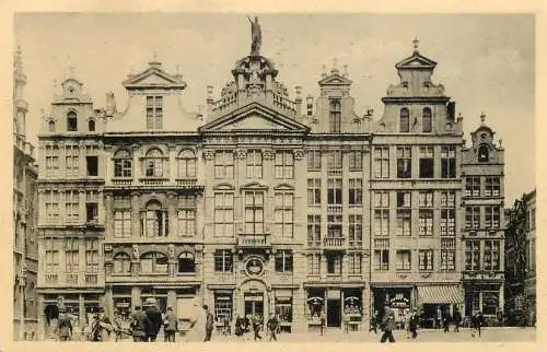 Belgium Bruxelles maisons des Tailleurs et de V. Hugo 1937
