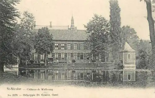 Belgium St. Nicolas chateau de Walbourg
