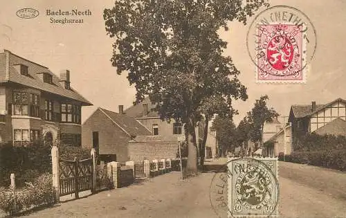Belgium Baelen Neeth steeghstraat 1931