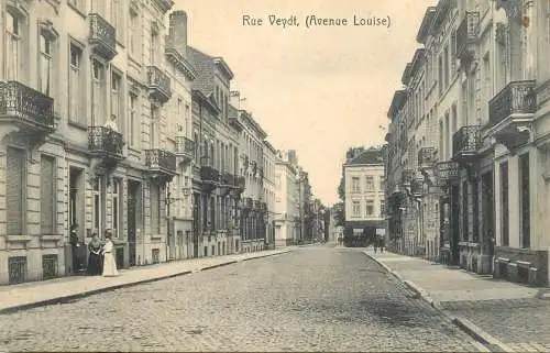Belgium Bruxelles Avenue Louise pension internationale Neef Rue Veydt